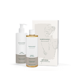 Karmameju Gift Box Body Calming  hos parfumerihamoghende.dk 